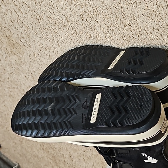 Sorel Winter Carnival mens Duck Snow Boots Sz 10.5 Black NL1495-011 Waterproof - Picture 3 of 5